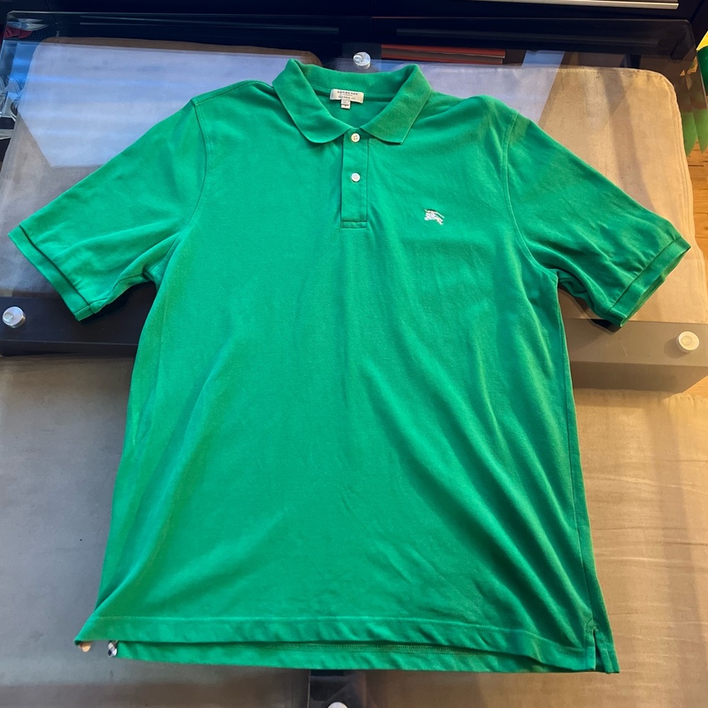 Burberry Polo French Green Size L